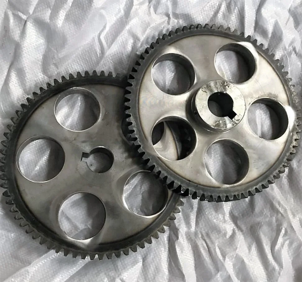 
China supplier wholesale steel large diameter spur helical gear rack and pinion 3M-71T 