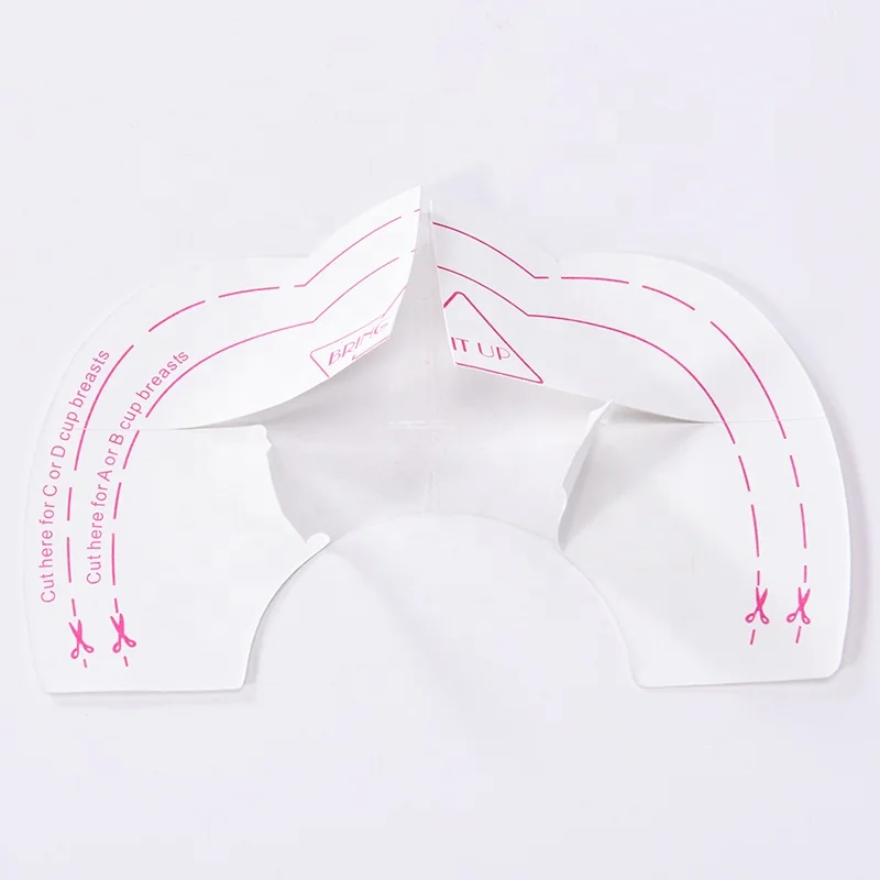 5pairs Super-grade rubber transparent invisible disposable Lifting chest stickers