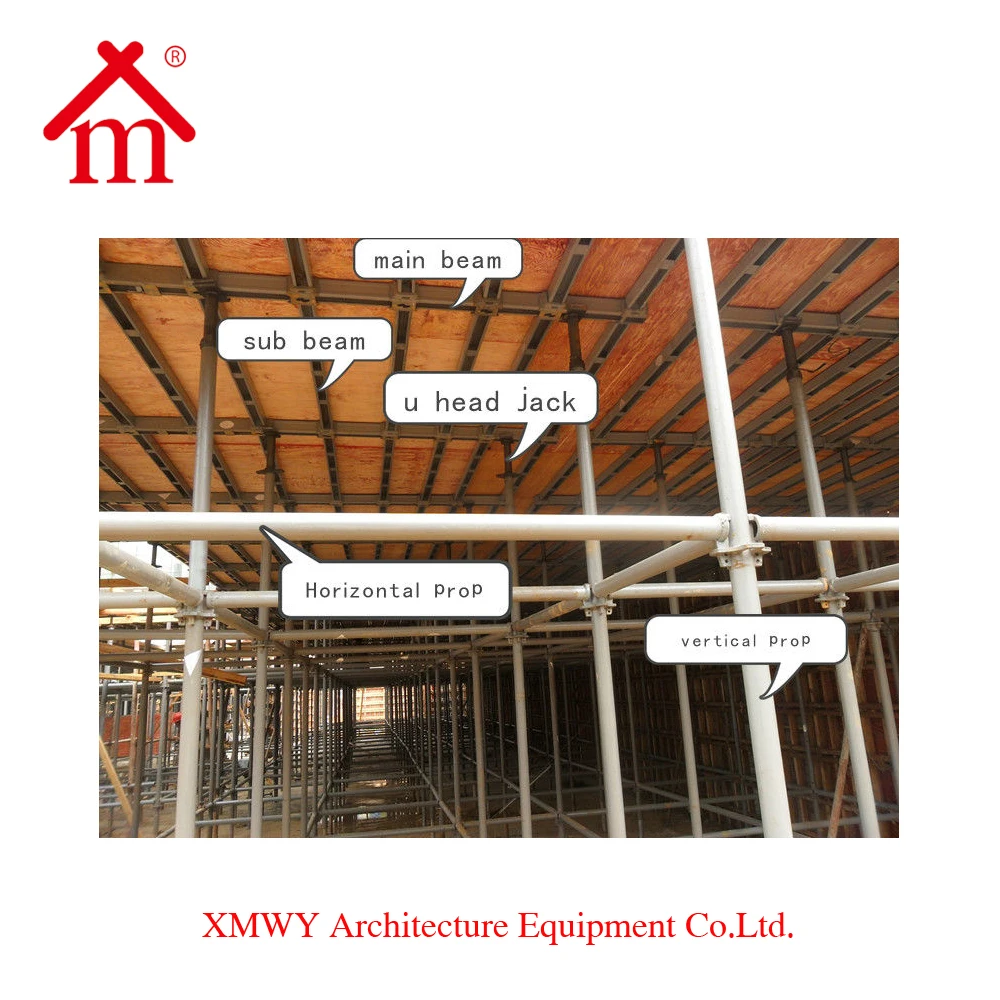 Plastic Concrete Slab Roof Ladder Scaffolding