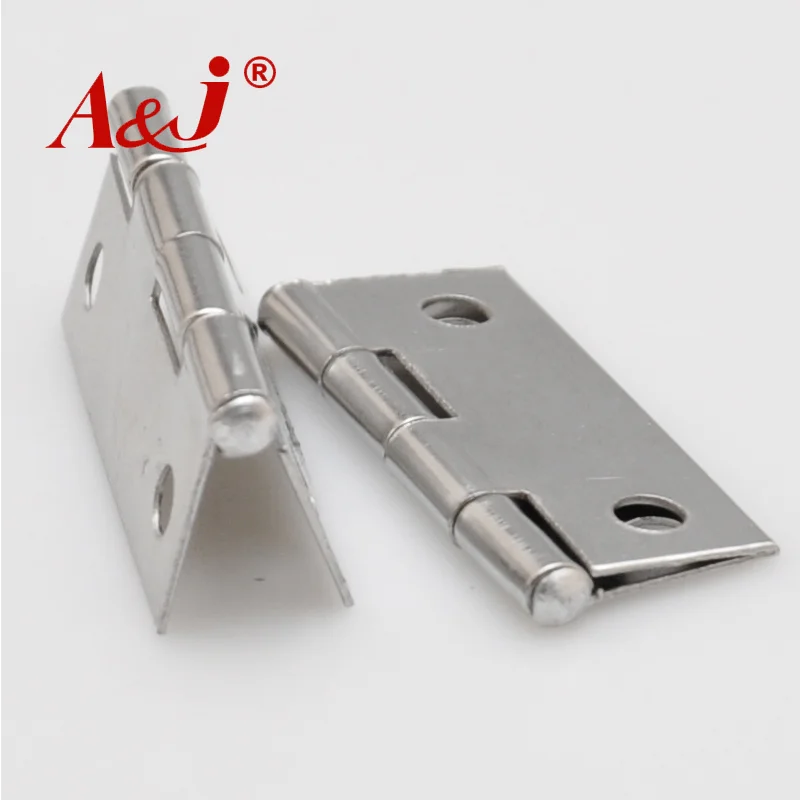 Mini design softly 1.5 inch 2 inch 3 inch stainless steel metal small door hinges