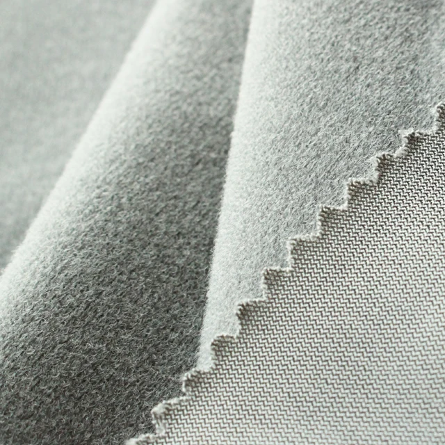 Warp Knitted 100% Polyester Tricot Brushed Loop Pile Nylex Fabric