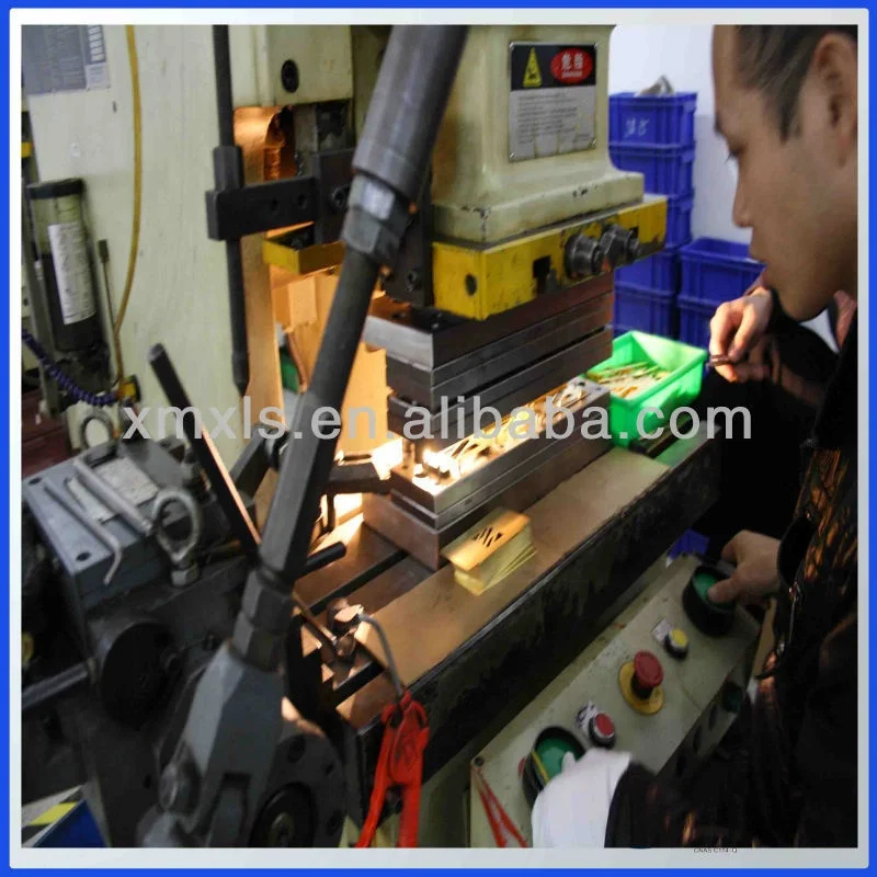 Customized Standard Brass Interlock Stencil for Paint Print Wholesale Gold Color