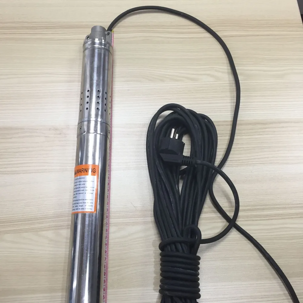 220 v 50 HZ 2 inch 3 inch diameter water submersible deep well pumps prices residential well pump