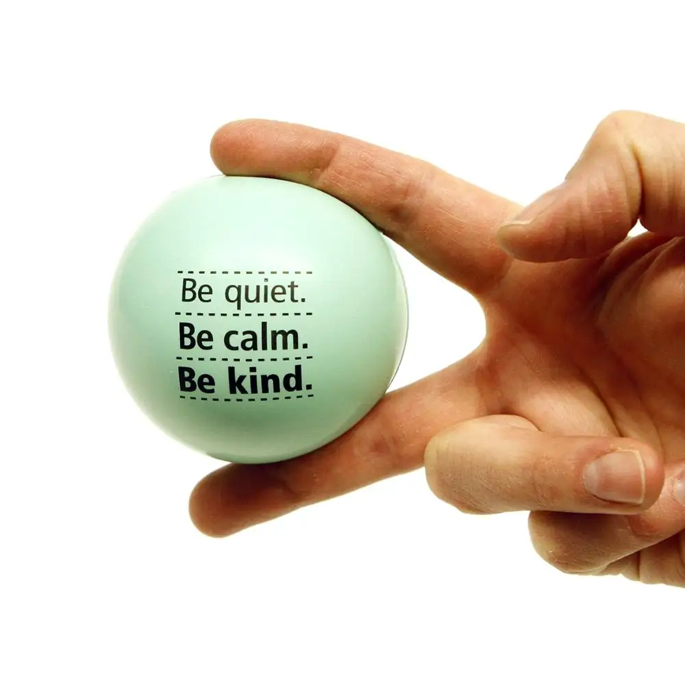 Motivational Stress Ball Assortment, 3 Pack, Slogan Stress Relief Toys for Kids and Adults