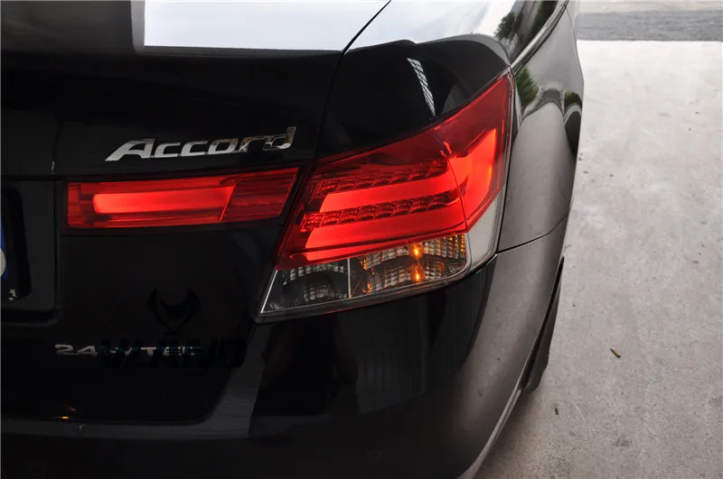 Vland Factory Car Taillights For Accord 2008-2013 LED Tail Lights Plug And Play New Design