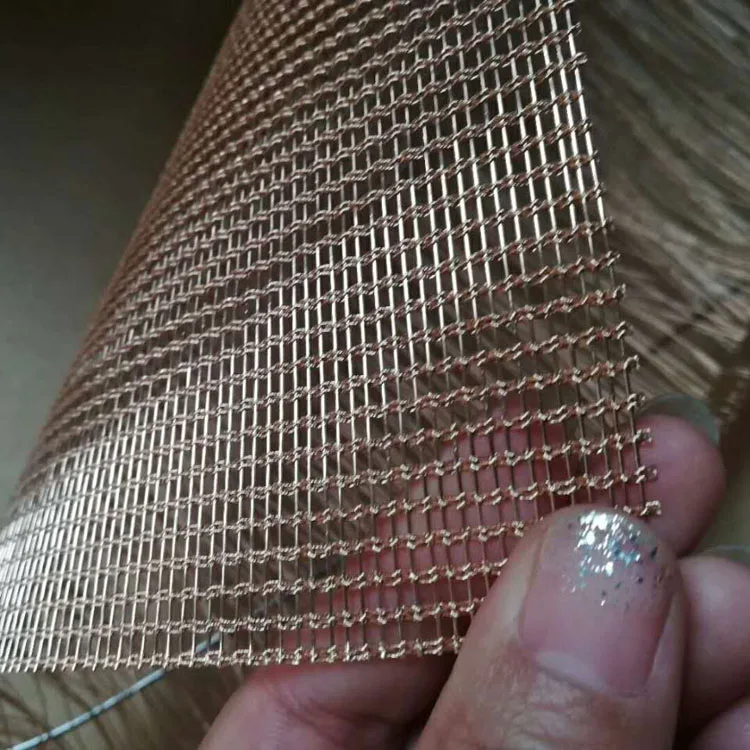 copper woven wire mesh sheets