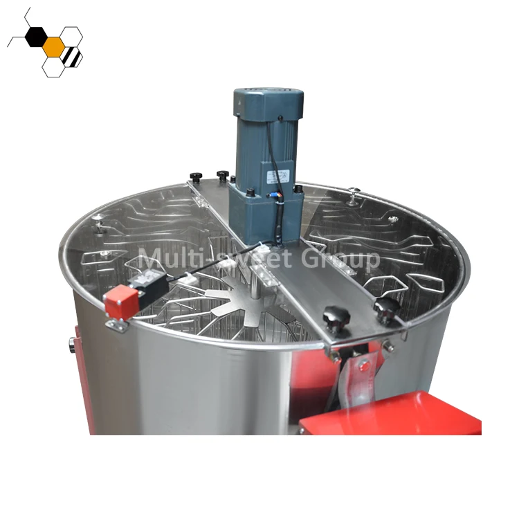 
Multi sweet stainless steel reversible radial honey extractor 8 frames honey extractor electric 