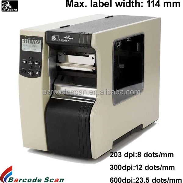 Industrial Label Printer Zebra 110Xi4 Thermal Label Printer