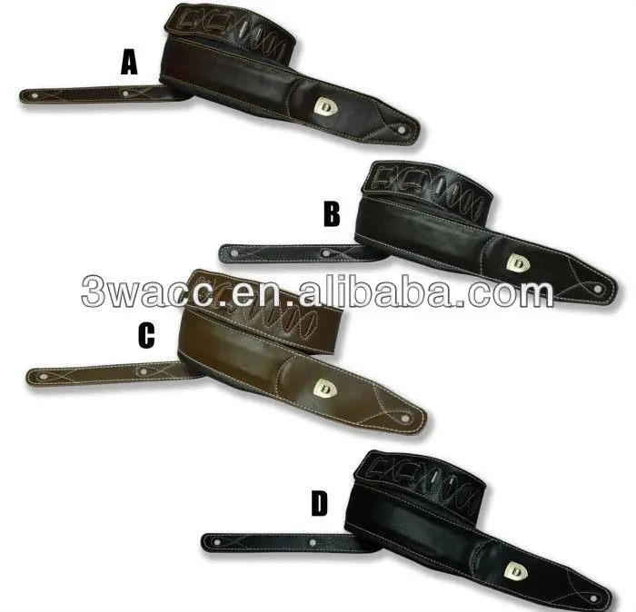 Leather Guitar strap model GL-022