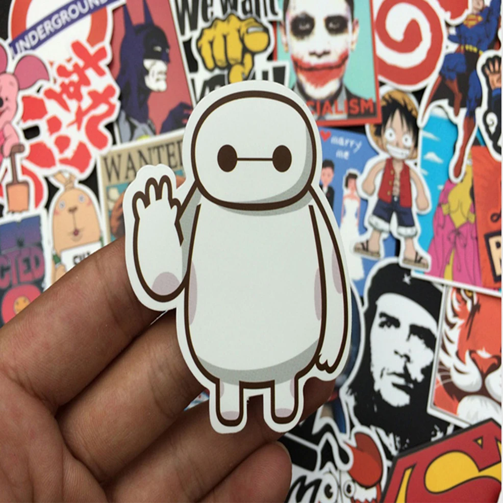 Водонепроницаемые виниловые наклейки с принтом на заказ