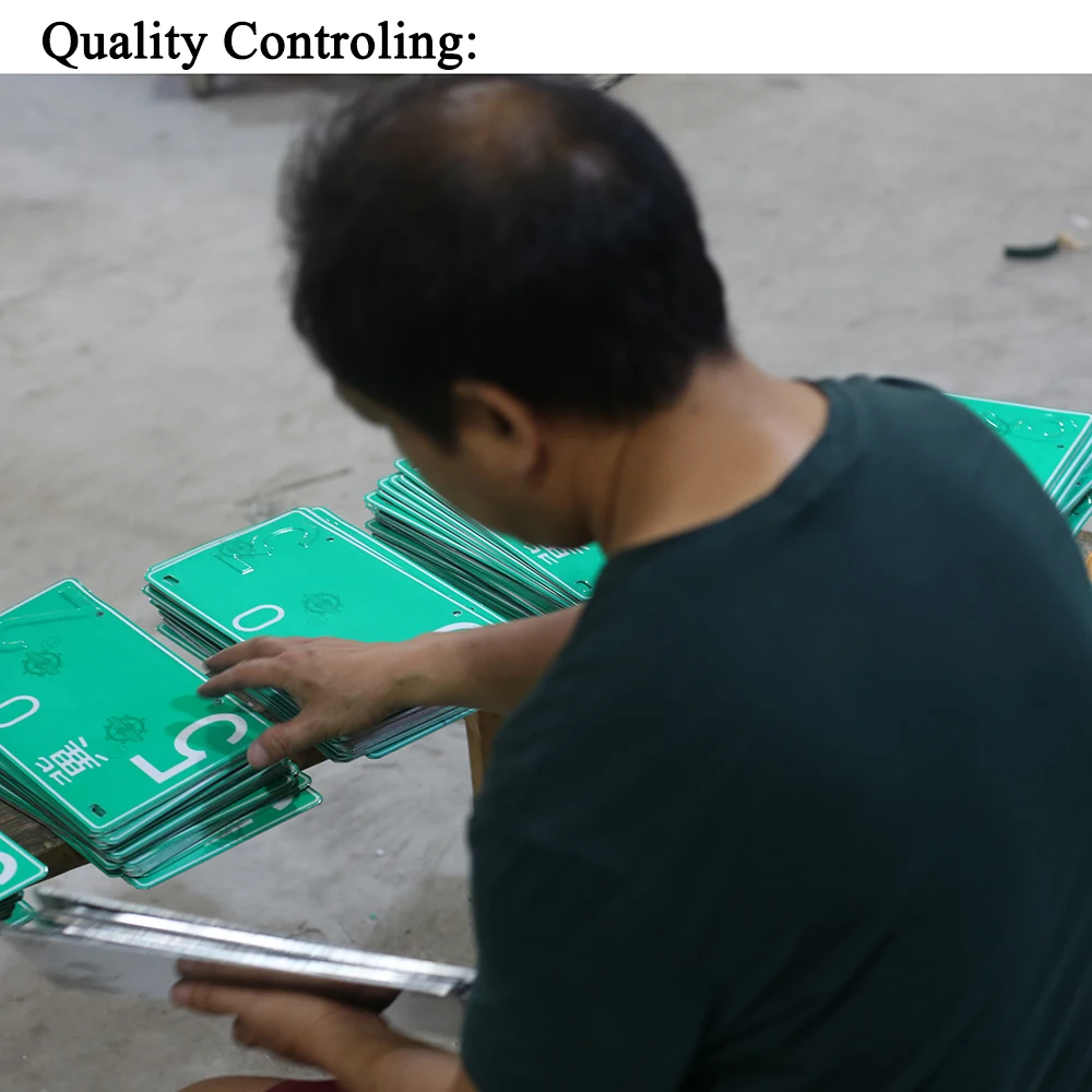 520*110 мм Европейская белая желтая Отражающая пленка металлический чистый номерной знак Алюминиевый номерной знак для автомобиля на заказ