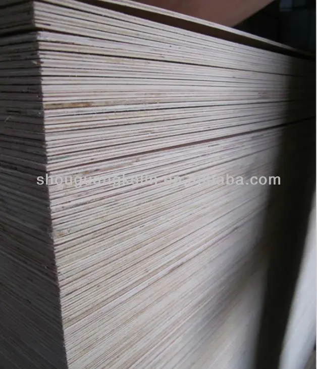 Фанера из тополя для использования в мебели