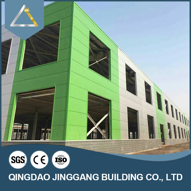 Ce Certificated Multi-story Light Structural Prefab Steel House