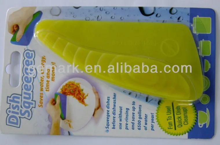 Kitchen tools Silicone Dish Squeegee Washing Cleaning Scraper Kitchen Tool Silicone Dish Squeegee