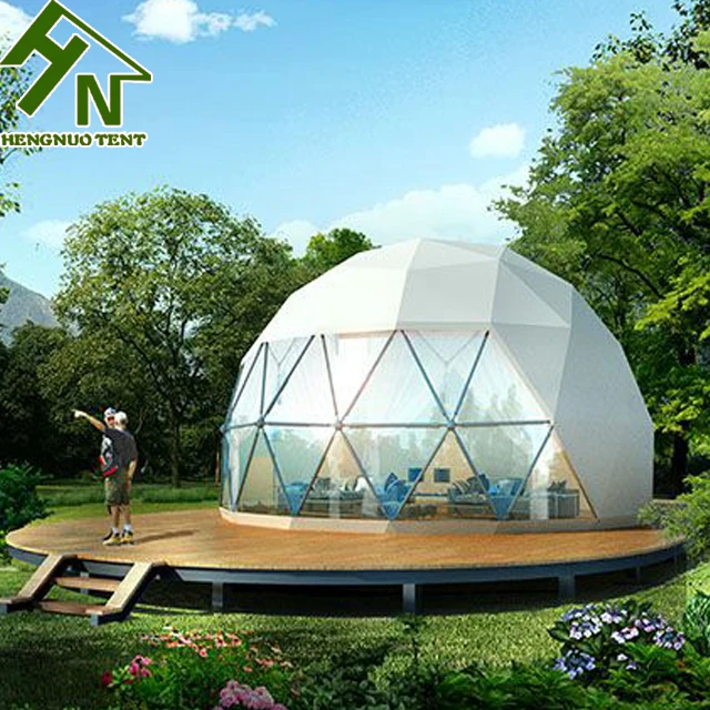 Waterproof Tent 6 - 8 Person Camping Dome House in 6m  8m 10m Diameter