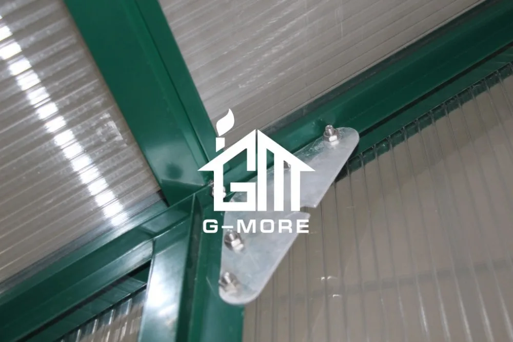 G-MORE Titan/Grange Series, 4M Width/6M Length, High Quality 4 Seasons Aluminum/10MM Polycarbonate Grange Green house(GM32406-G)