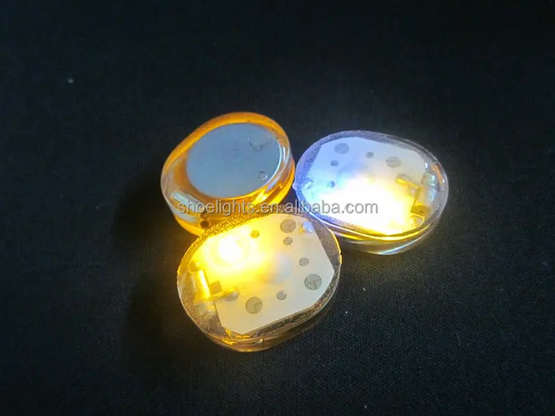 factory price shoe parts colorful waterproof flashing led shoe box light