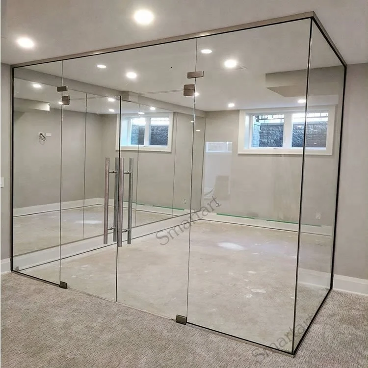 
Toughened Glass Office Partition 