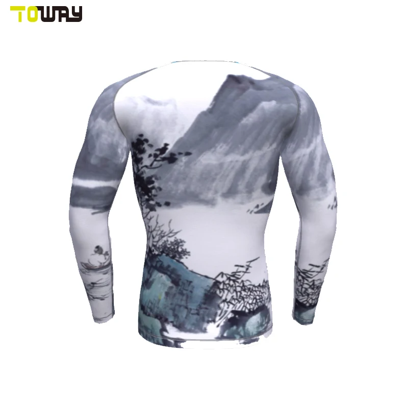 custom mma rash guard for men