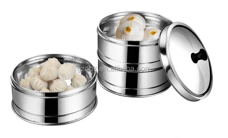 240mm cantonese food steamer/ dimsum food steamer stainless steel