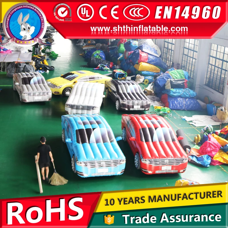 custom made model cars, giant inflatable car model