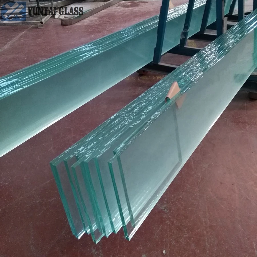 3mm 4mm 6mm 8mm 10mm 12mm 15mm 19mm clear solar panel ultra-white low iron tempered glass from China glass factory