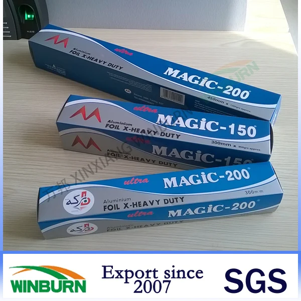 
8011 O soft temper household Aluminium Kitchen Folie Paper 