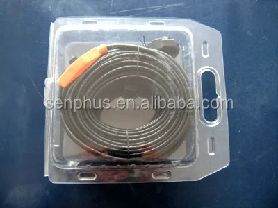 self regulating heating cable with thermostat