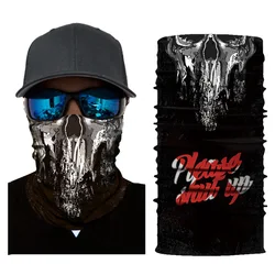 face shield neck gaiter anime triangle printed bandana tubular