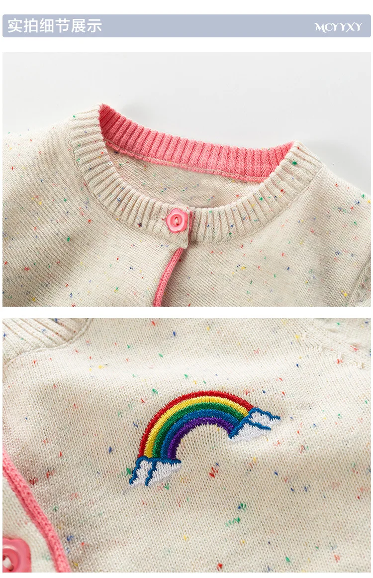 2018 fashion girls knitting kids baby wool sweater wholesale