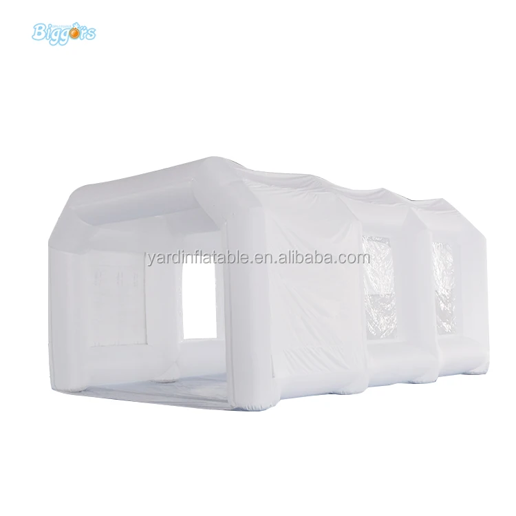 Outdoor Cheap Inflatable Car Spray Booth Price With Air Blowers