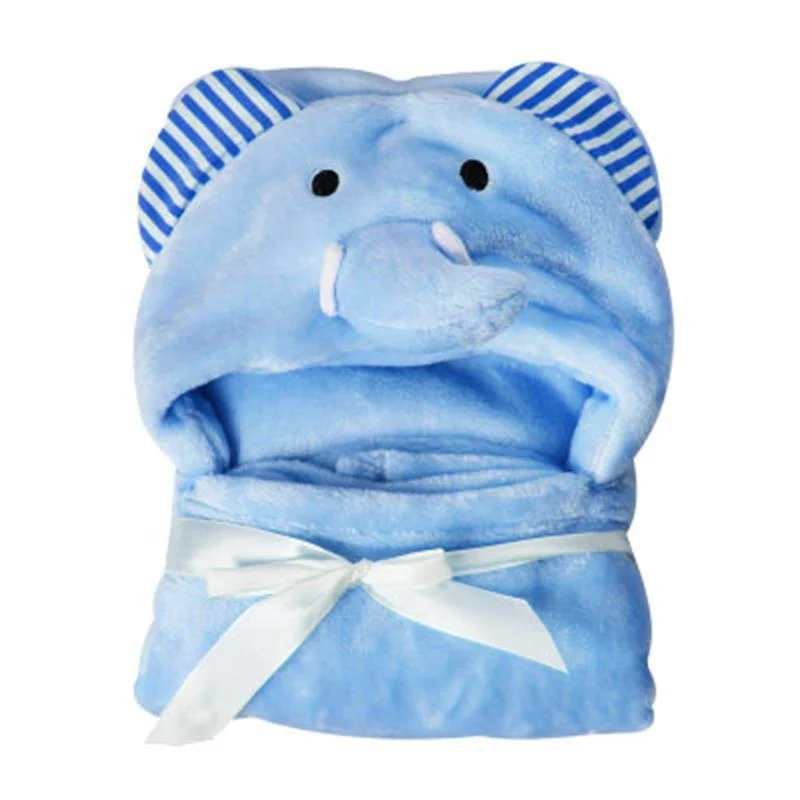 
Organic Hooded Baby Towel And Washcloth Set 