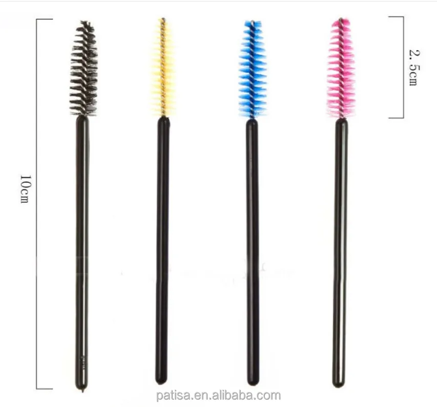 2018 Hot Sale Micro Disposable Extension Eyelash Brushes Individual Mascara Applicators