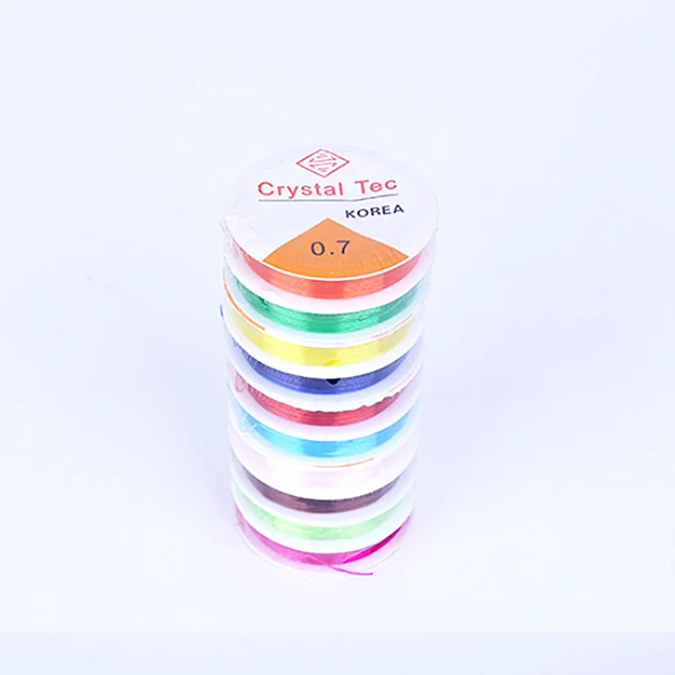 TPU Elastic Cord DIY Accessories,Elastic String ,Strong & Stretchy Transparent Crystal Tec Korea