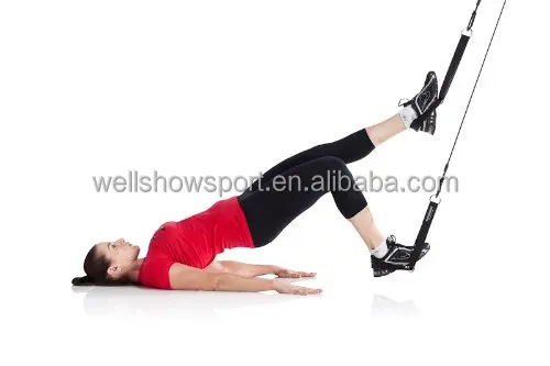 Спортивные подвесные тренировочные ремни Wellshow Ncrosscore 180, тренажер для веса тела