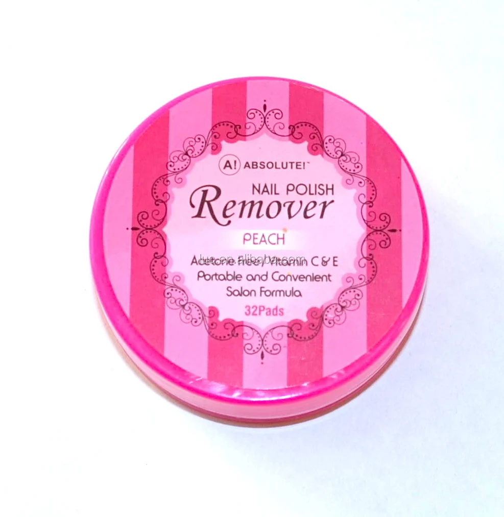 nail polish remover wipes