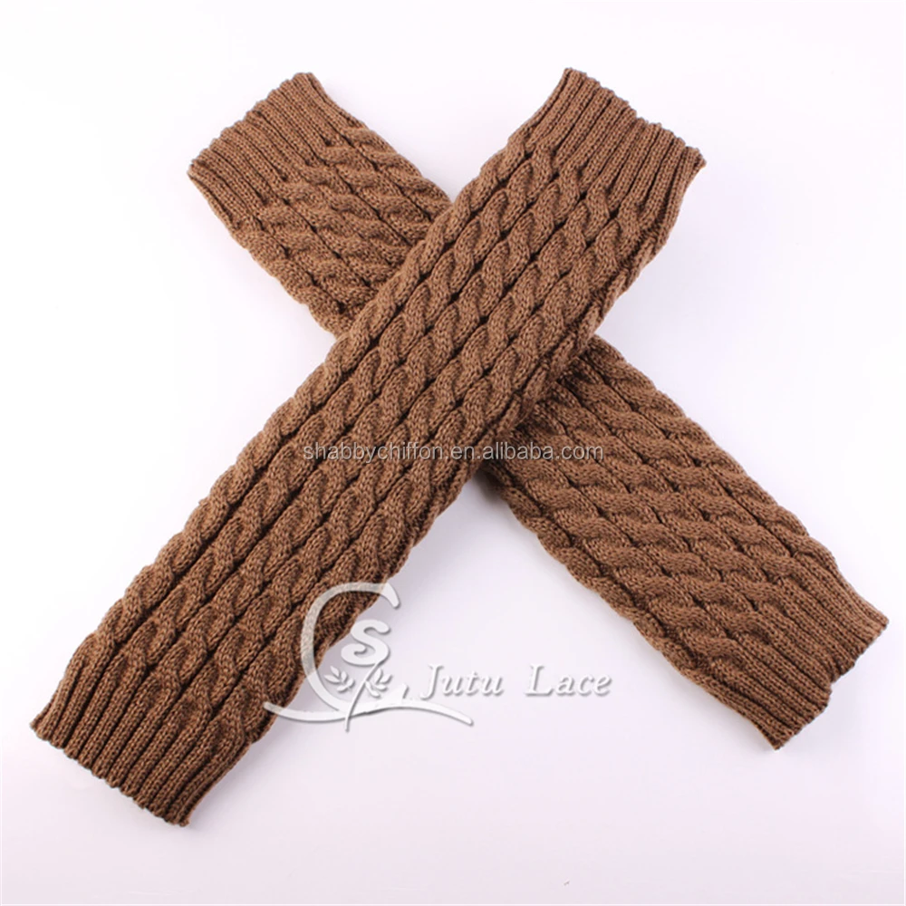 Newest hand kint winter leg warmers for women