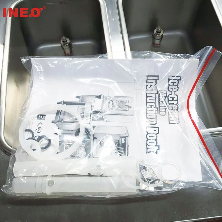 Three Flavor Soft Ice Cream Machine Soft Serve Ice Cream Making Machine Factory Price