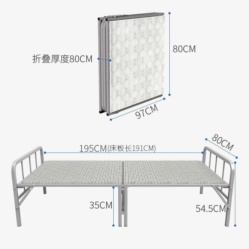 Office use latest style with super quality for adults folding bed  design of wood bed