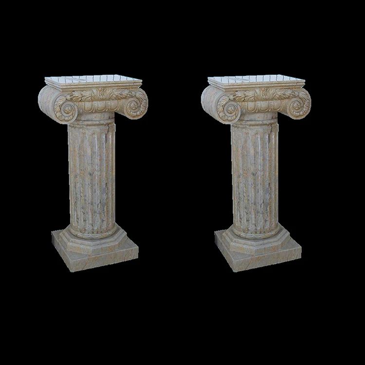 
Small decorative antique flower stand wedding pillar for wholesale 