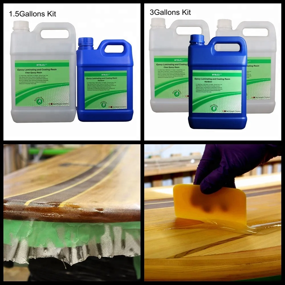 
Clear Epoxy Surfboard Laminating Resin 