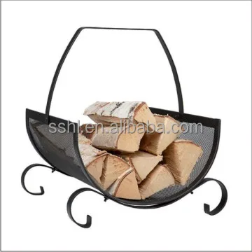 
Fire Log Holder, Fireplace Holder, Fireside log rack 