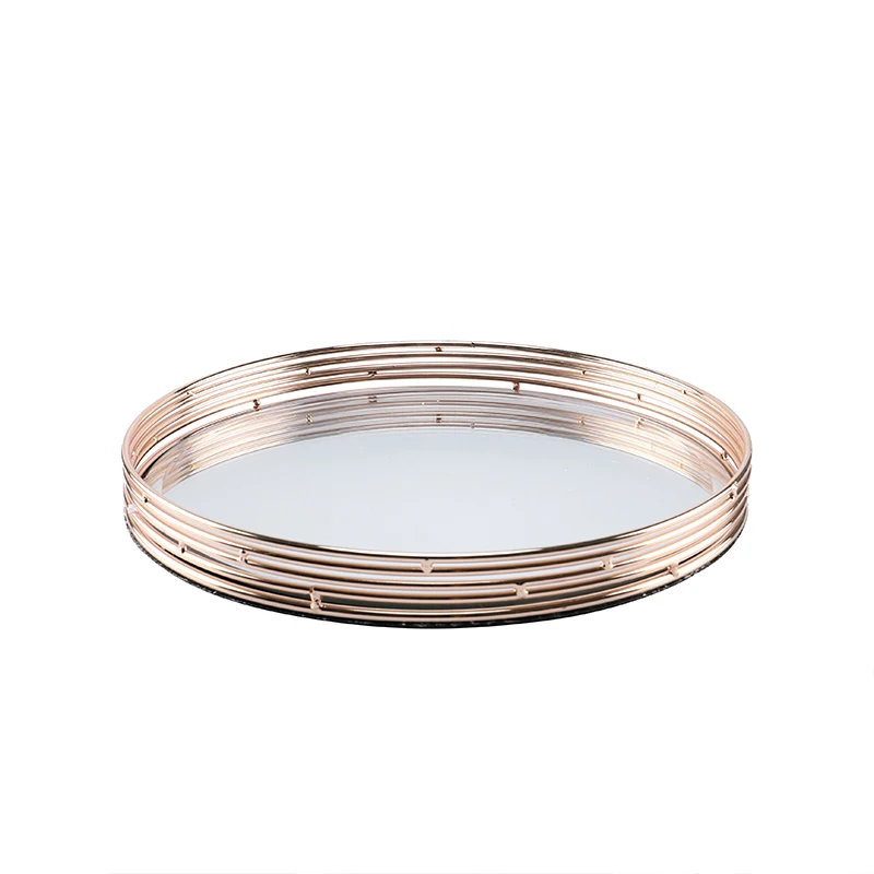 Best Price Decoration Metal Mirror Tray
