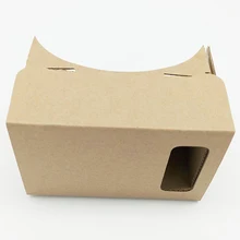 High quality DIY Magnet Google Cardboard Virtual Reality VR Mobile Phone 3D Viewing Glasses For 5.0″ Screen Google VR 3D Glasses
