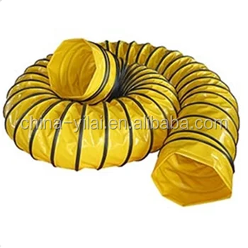 PVC ventilation spiral flexible air ducting hose y type duct hose