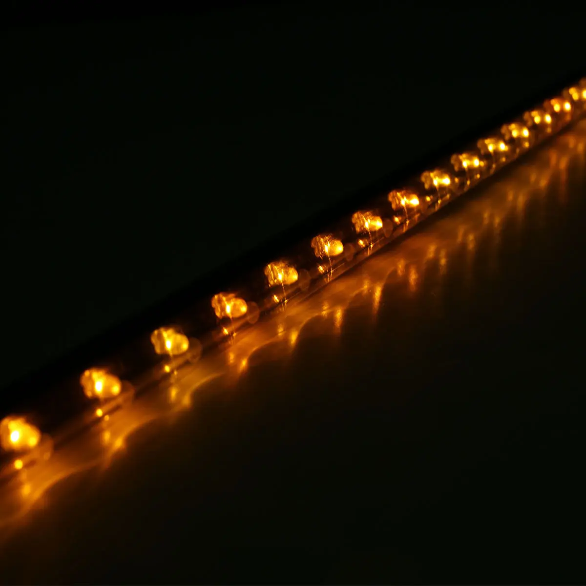 
12V Amber Led Running Board Light bar 16W Waterproof Red Led Running Side Step Warning Strobe Light for Police 