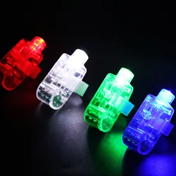 Glowing Dazzle Colour Christmas Wedding Children Toys Celebration Festival Laser Emitting Lamps Led Finger Lights Ring