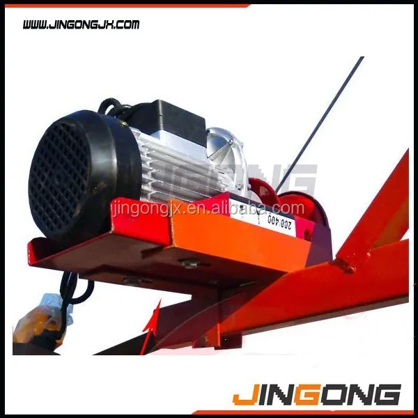Portable small crane / electric hoist crane 200kg /lifting crane