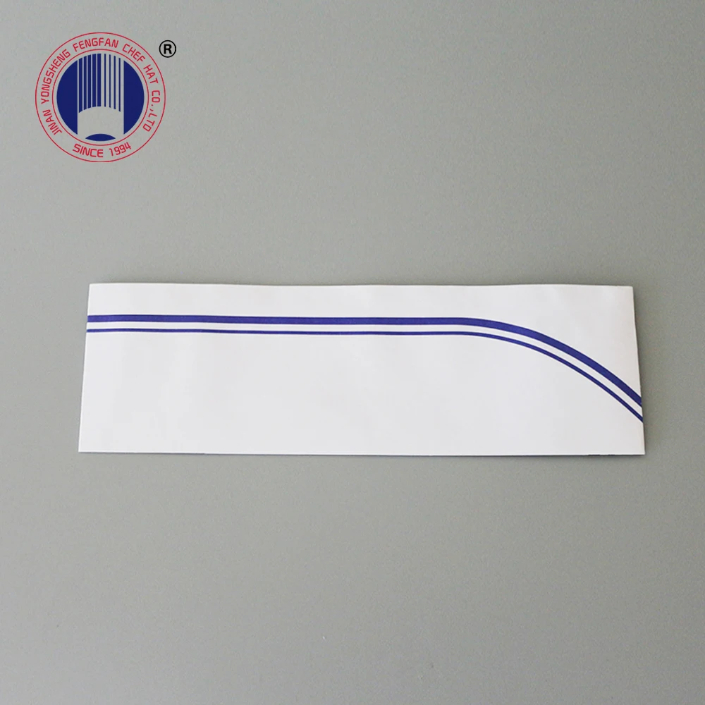 Disposable paper forage cap chef hat kitchen cooking hat paper cap