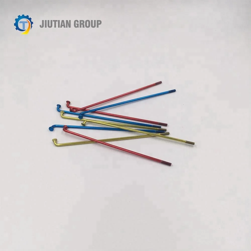 High Quality Motorcycle Spare Parts Motorcycle Wheel Cataphoresis Color Spoke